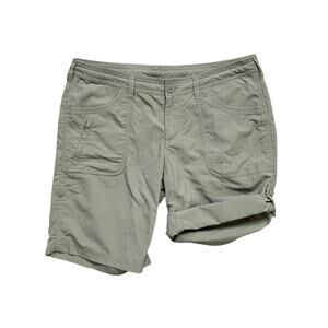 The North Face Shorts Womens 12 Sage Horizon Roll Up Cuffs Stow Pocket Hiking